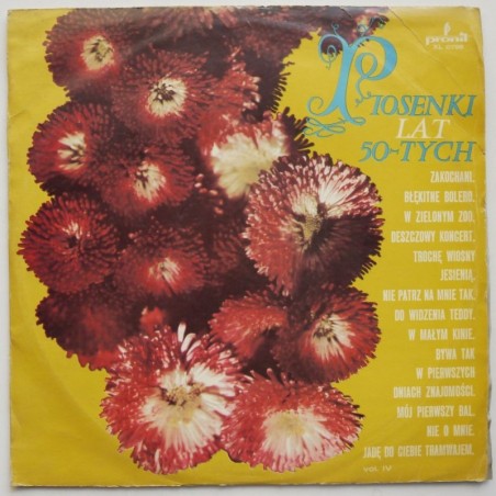 Składanka - Piosenki lat pięćdziesiątych vol. IV