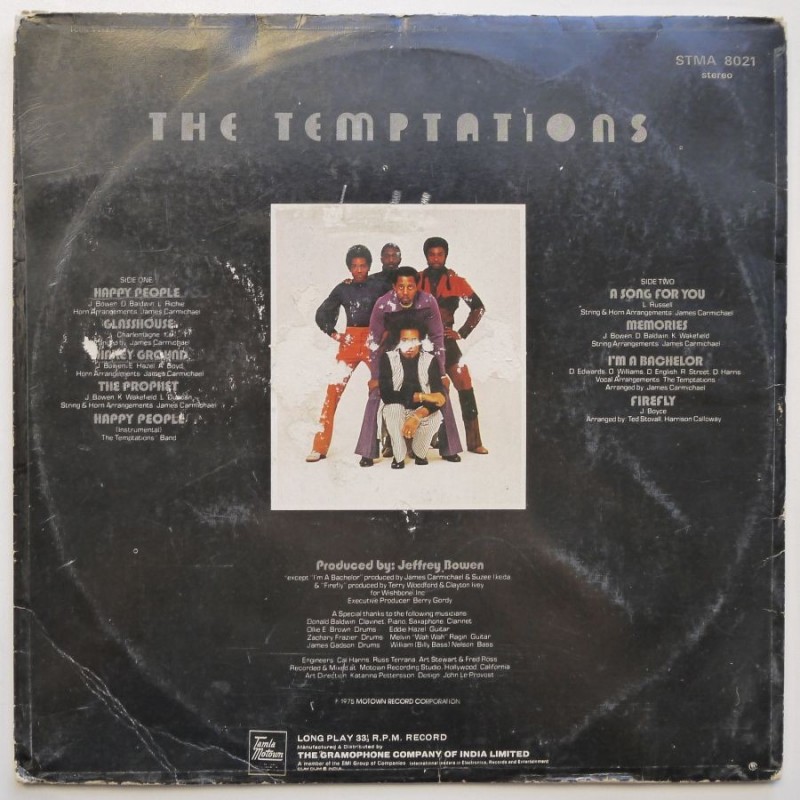 Temptations, The - A Song For You