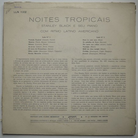 Stanley Black com Ritmo Latino Americano - Noites Tropicais