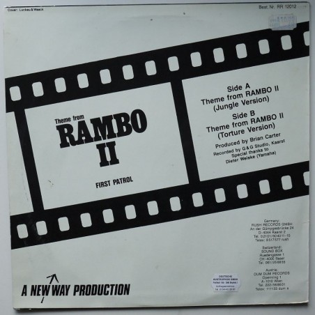 Brian Carter - Theme from Rambo II – First Patrol (12’’)