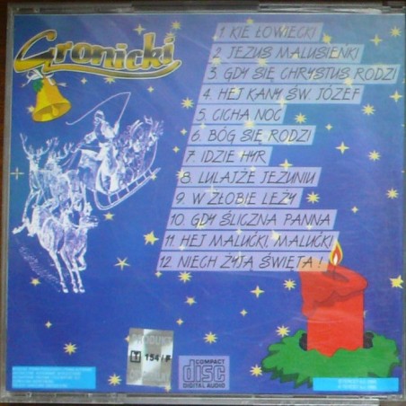 Gronicki - Niech żyją święta – najpiekniejsze kolędy polskie i góralskie