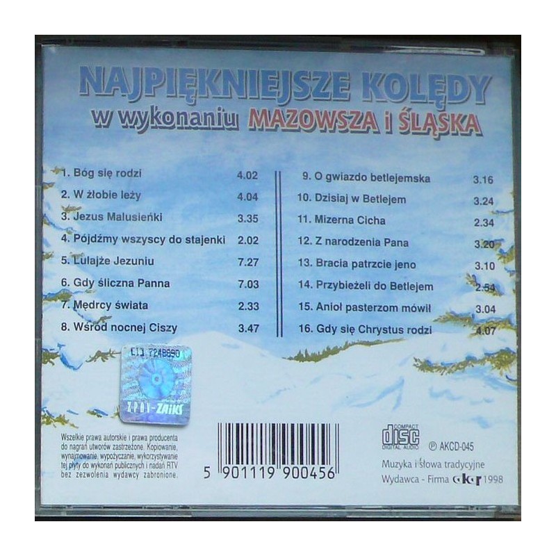 Mazowsze / Śląsk - Najpiękniejsze kolędy