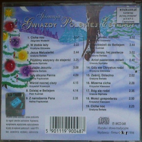 Składanka - Gwiazy polskiej estrady śpiewają najpiekniejsze kolędy