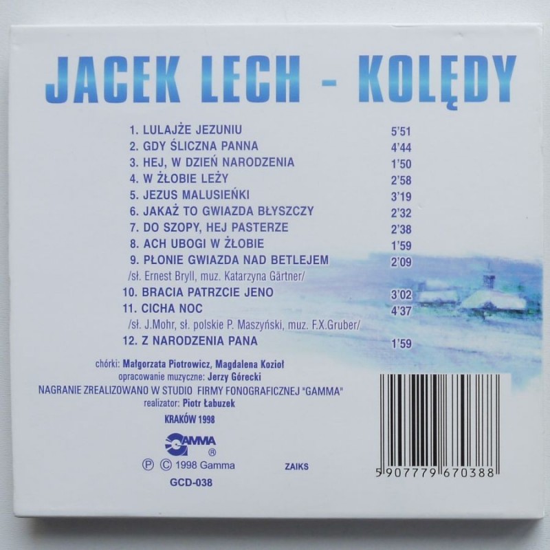 Lech Jacek - Kolędy