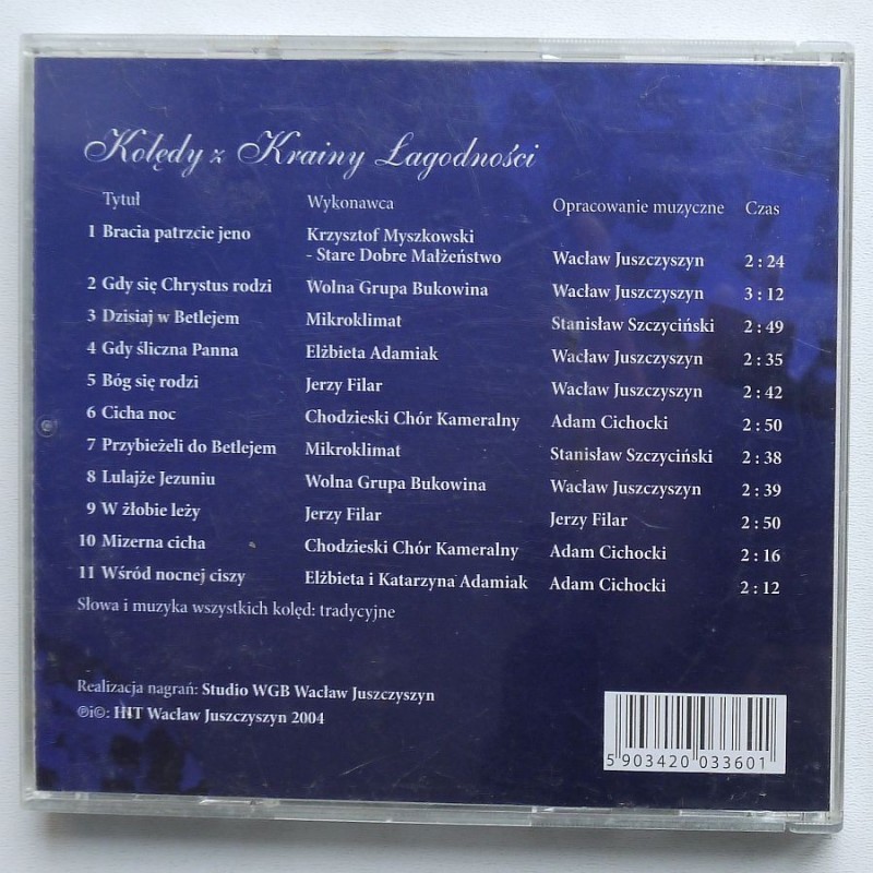 Składanka - Kolędy z krainy łagodności