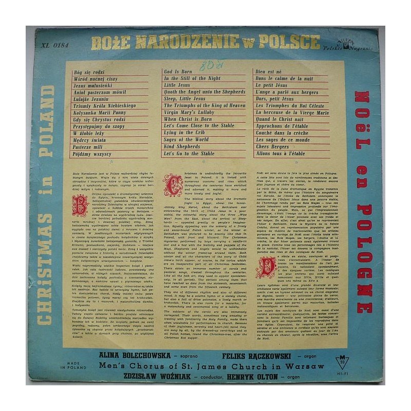 Bolechowska Alina + Chór  - Boże Narodzenie w...