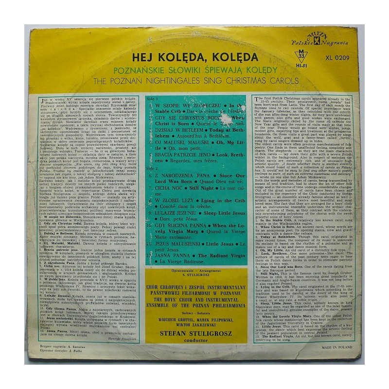 Chór chłopięcy filharmonii poznańskiej  - Hej...