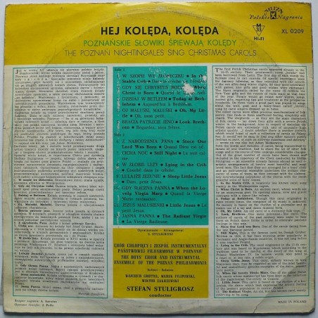Chór chłopięcy filharmonii poznańskiej  - Hej kolęda, kolęda... (mono)