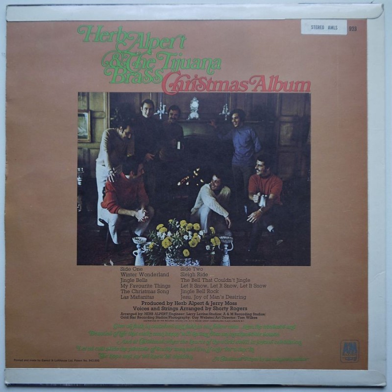 Herb Alpert & The Tijuana Brass - Christmas Album