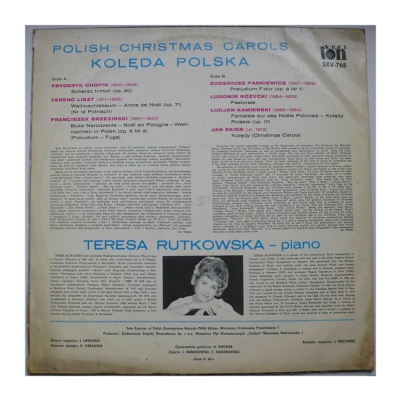 Rutkowska Teresa - Kolęda polska