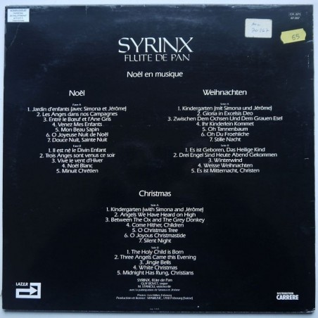 Syrinx - Noel Weihnachten Christmas