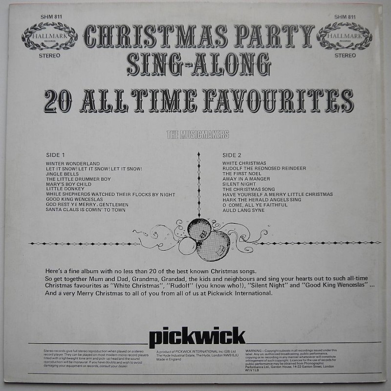 Musicmakers, The - Christmas Party Sing-Along