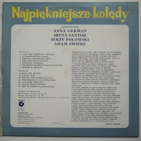 Składanka - Najpiękniejsze kolędy – Pójdźmy wszyscy do stajenki