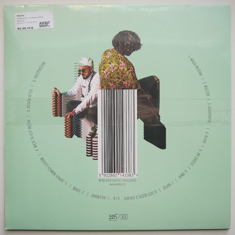 Miętha - Audioportret (transparent green vinyl)