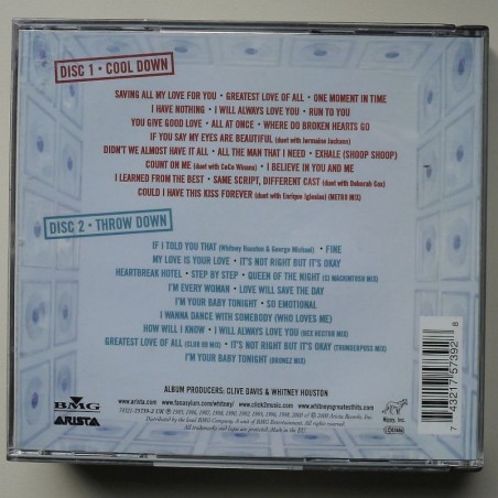 Whitney Houston - The greatest Hits (2cd)