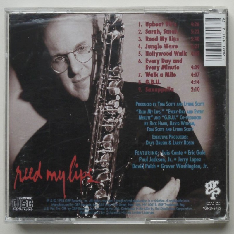 Tom Scott - Reed My Lips