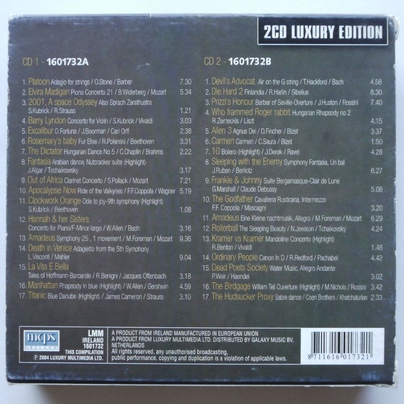 Składanka - Classical Film Themes