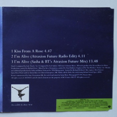 Seal - Kiss From the Roses (Batman Forever OST) (CDS)
