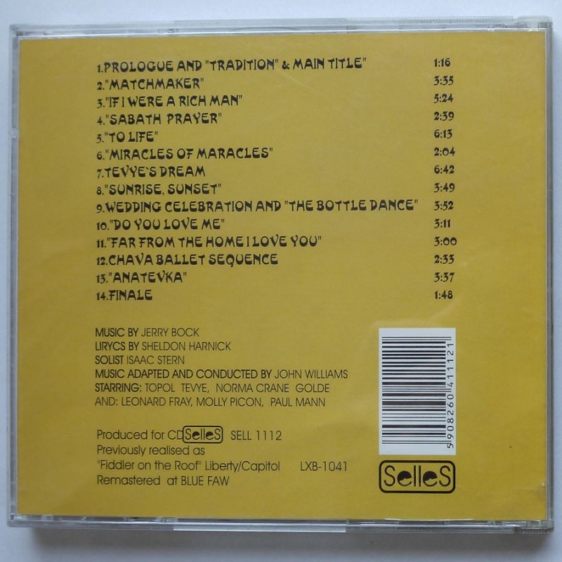 OST - Fidler on the Roof (Skrzypek na dachu)