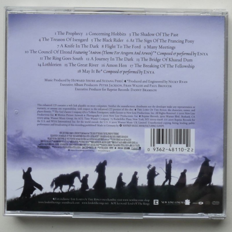 OST - The Lord Of The Rings: The Fellowship Of...