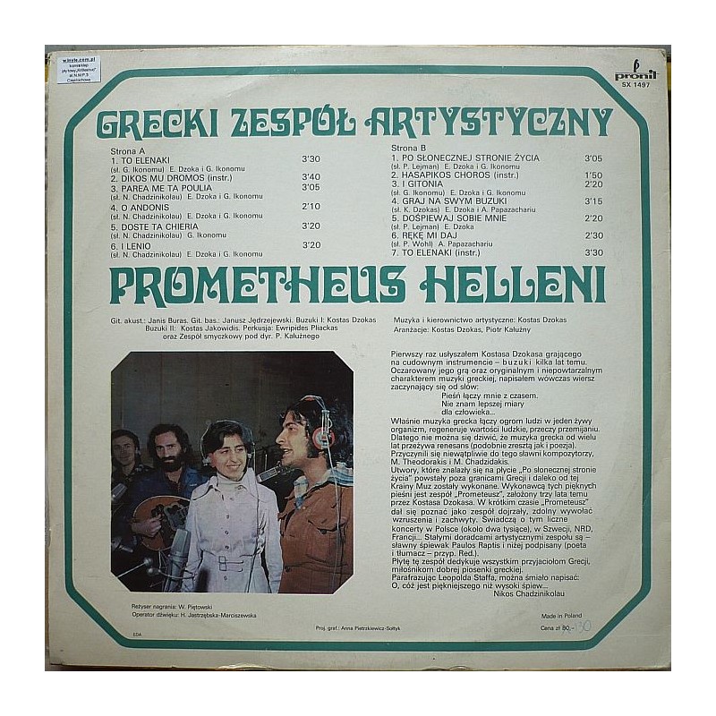 Prometheus - Po słonecznej stronie życia