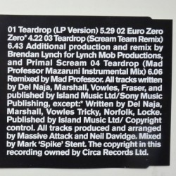 Massive Attack - Tear Dreop (CDS) 2