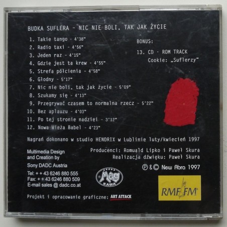 Budka suflera - Nic nie boli, tak jak życie