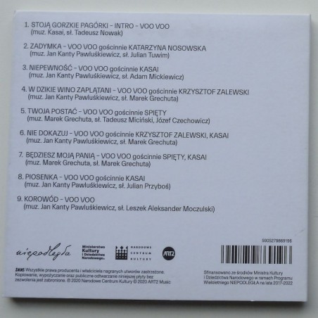 Waglewski Wojciech, Voo Voo, Kasia Nosowska, Spięty, Krzysztof Zalewski, Kasai - Anawa 2020