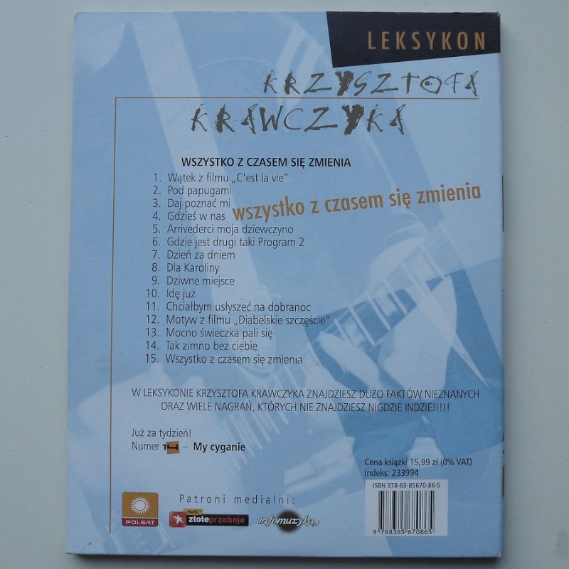 Krawczyk Krzysztof - Wszystko z czasem się...