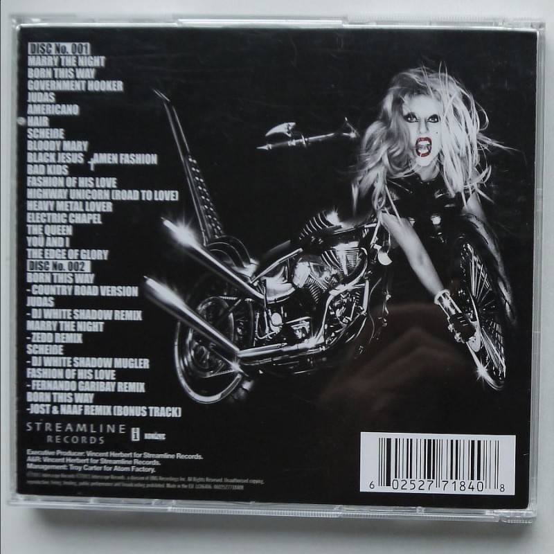 Lady Gaga - Born This Way (2cd)