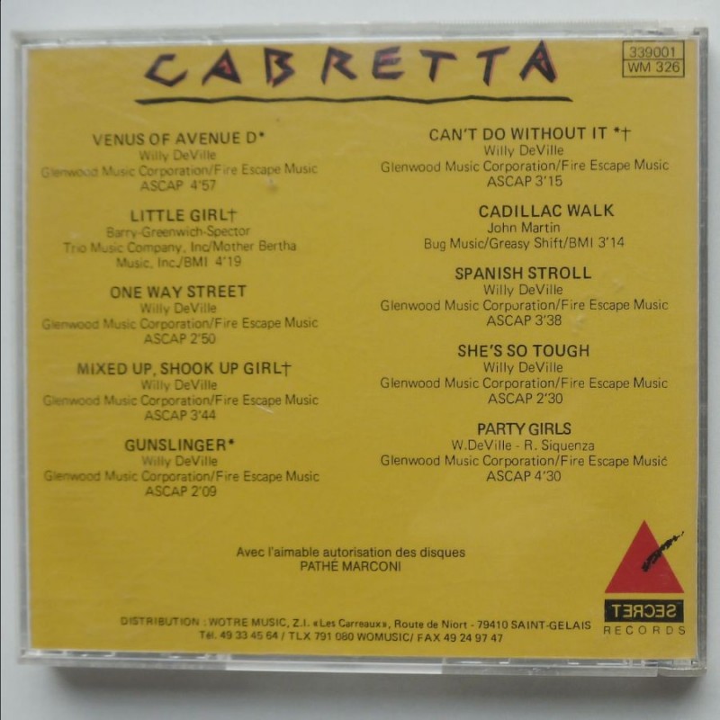 Mink DeVolle - Cabretta