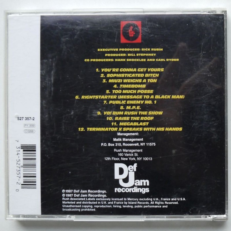 Public Enemy - Yo! Bum Rush The Show