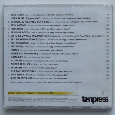 Składanka - Muzyka polskich kabaretów lat 1930-40