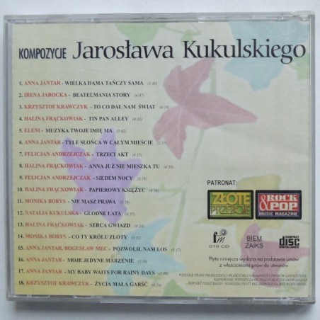 Składanka - Niezapomniane przeboje Jarosława Kukulskiego
