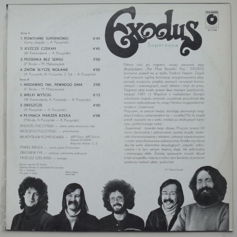 Exodus - Supernova