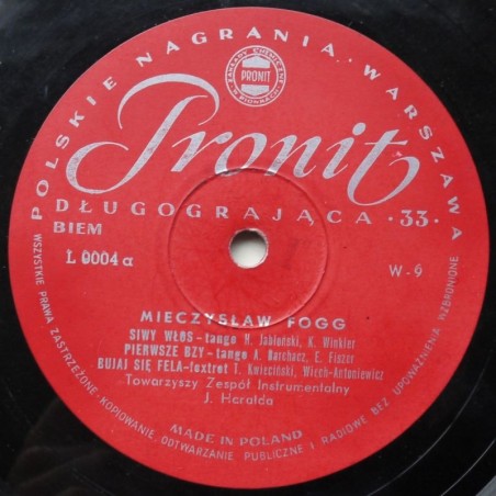 Fogg Mieczysław - (10”)