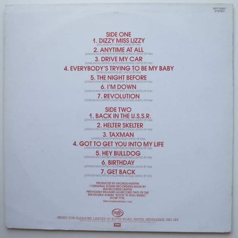 Beatles, The - Rock'n”Roll Music vol.2