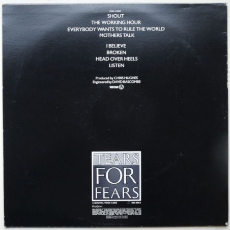 Tears for Fears - Songs For The Big Chair
