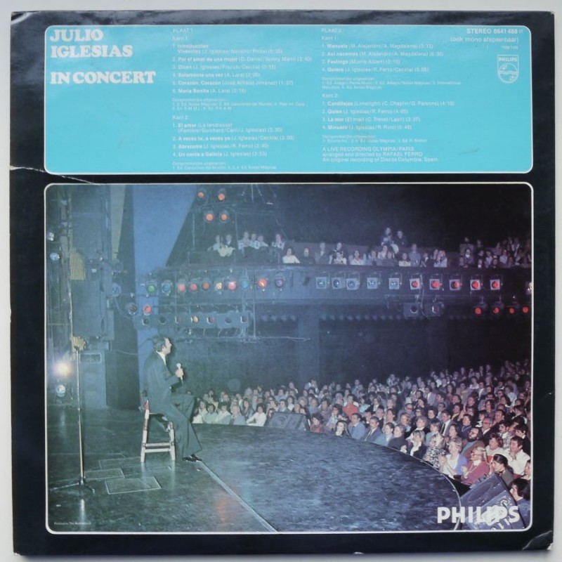 Julio Iglesias - In Concert (2lp)
