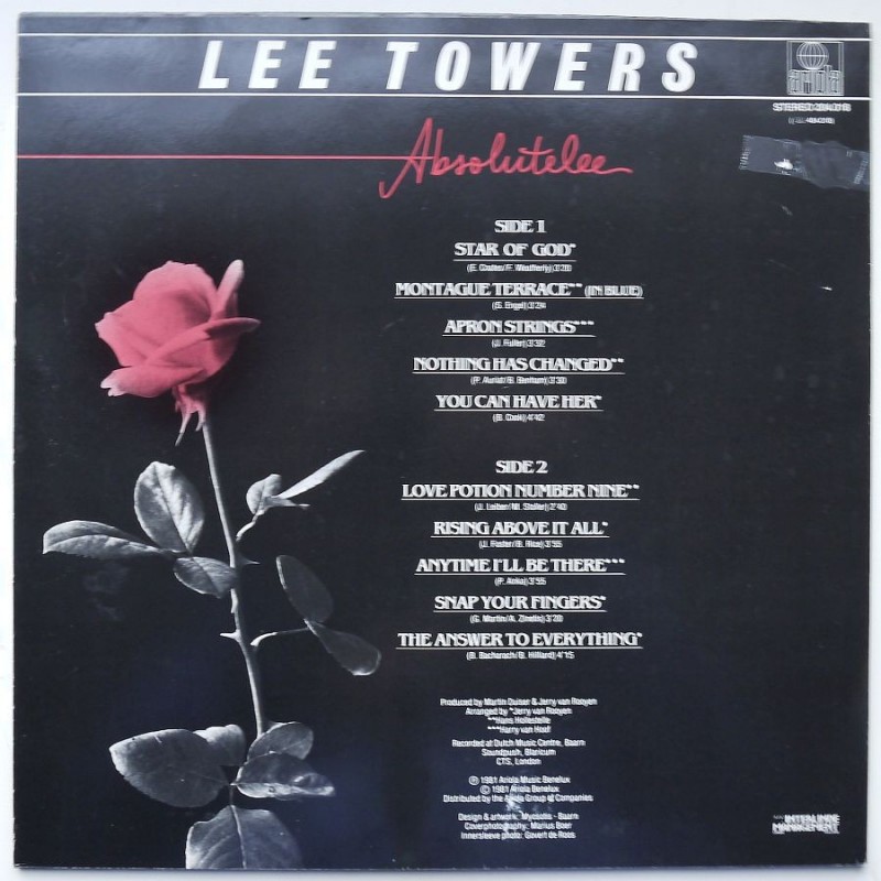 Lee Towers - Absolutelee