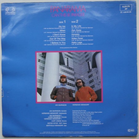 Panarama - Can This Be Paradise