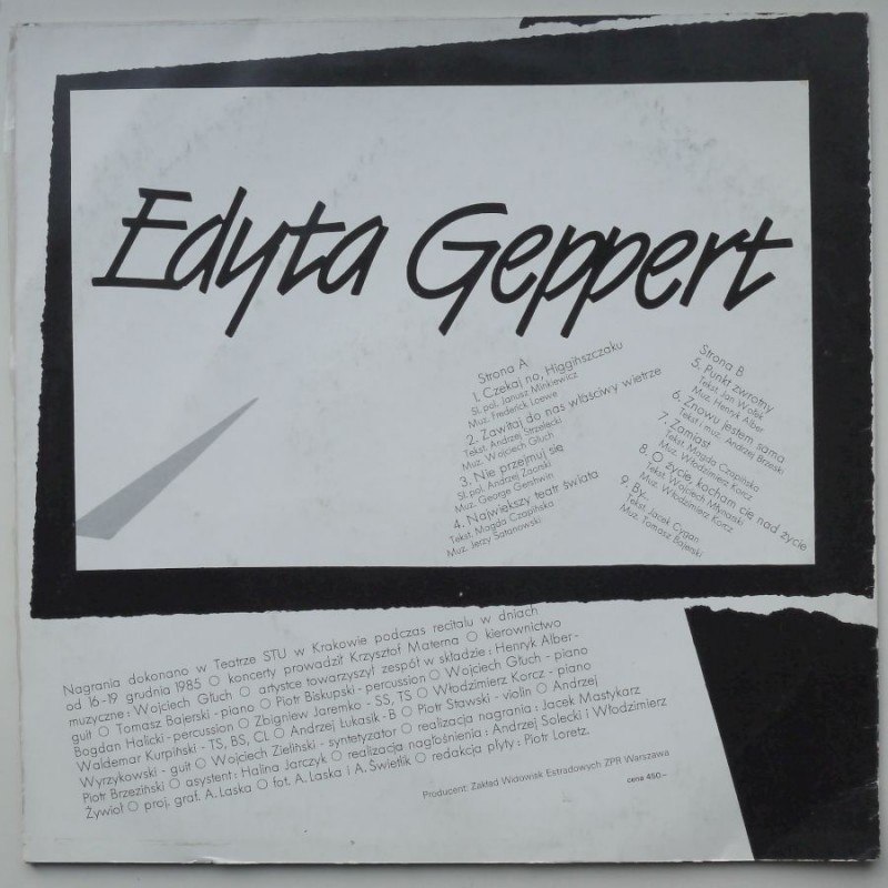 Geppert Edyta - Recital Live