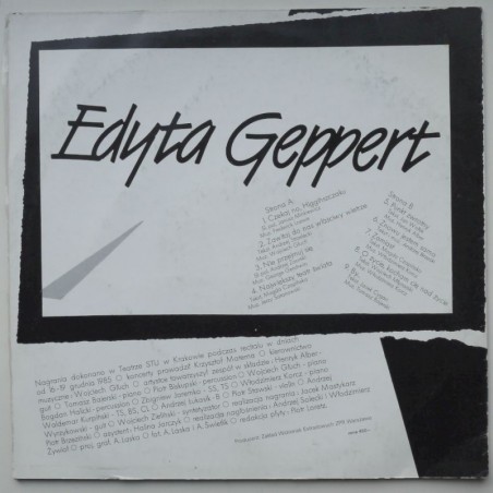 Geppert Edyta - Recital Live