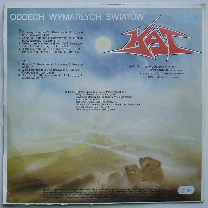 Kat - Oddech wymarłych światów