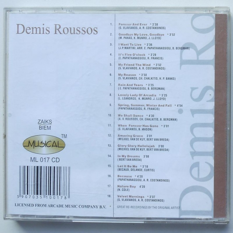 Demis Roussos - The Best Of