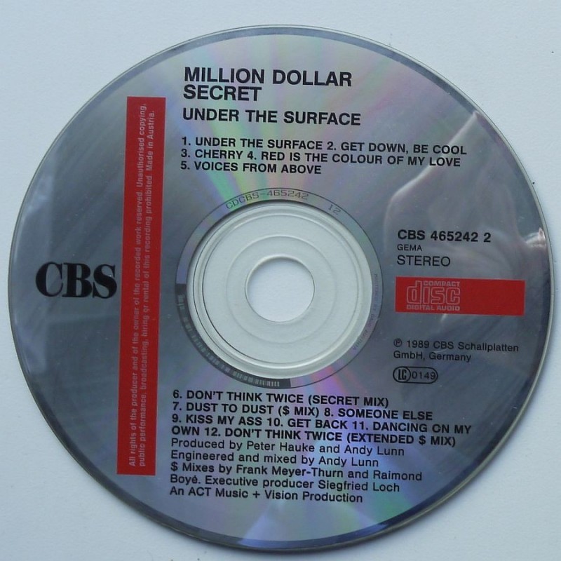 Million Dollar Secret - Under The Surface