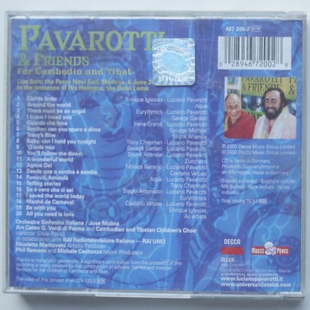 Pavarotti & Friends - For Cambodia and Tibet