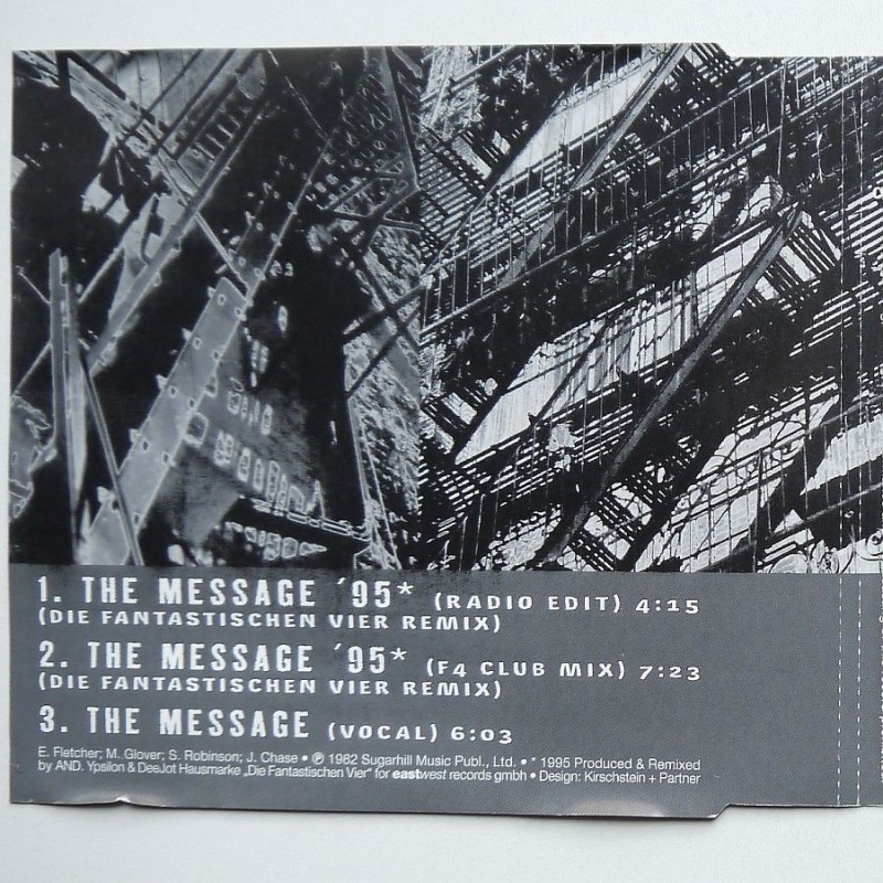 Grandmaster Flash - The Message ‘95 (CDS)