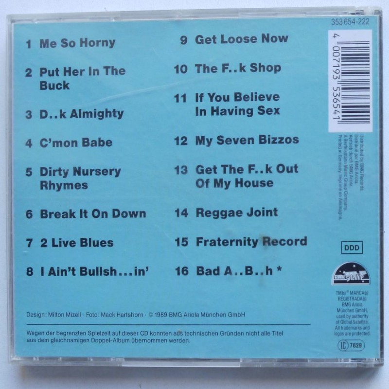 2 Live Crew, The - As Nasty As They Wanna Be