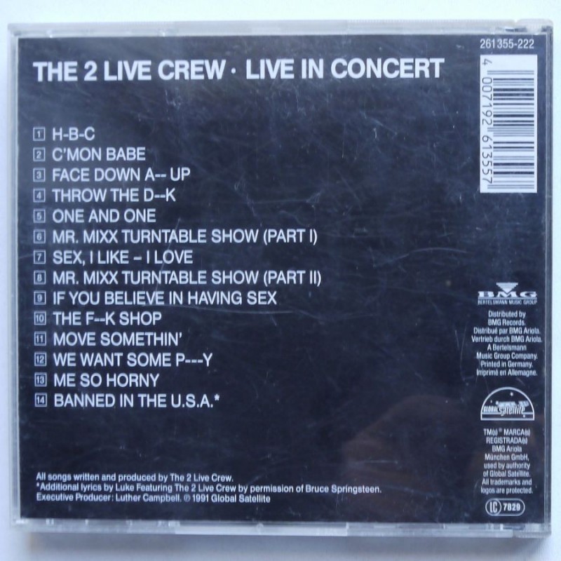 2 Live Crew, The - Live In Concert